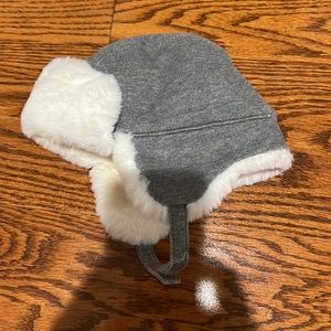 Janie and Jack boys winter fur trapper hat 6-12 months